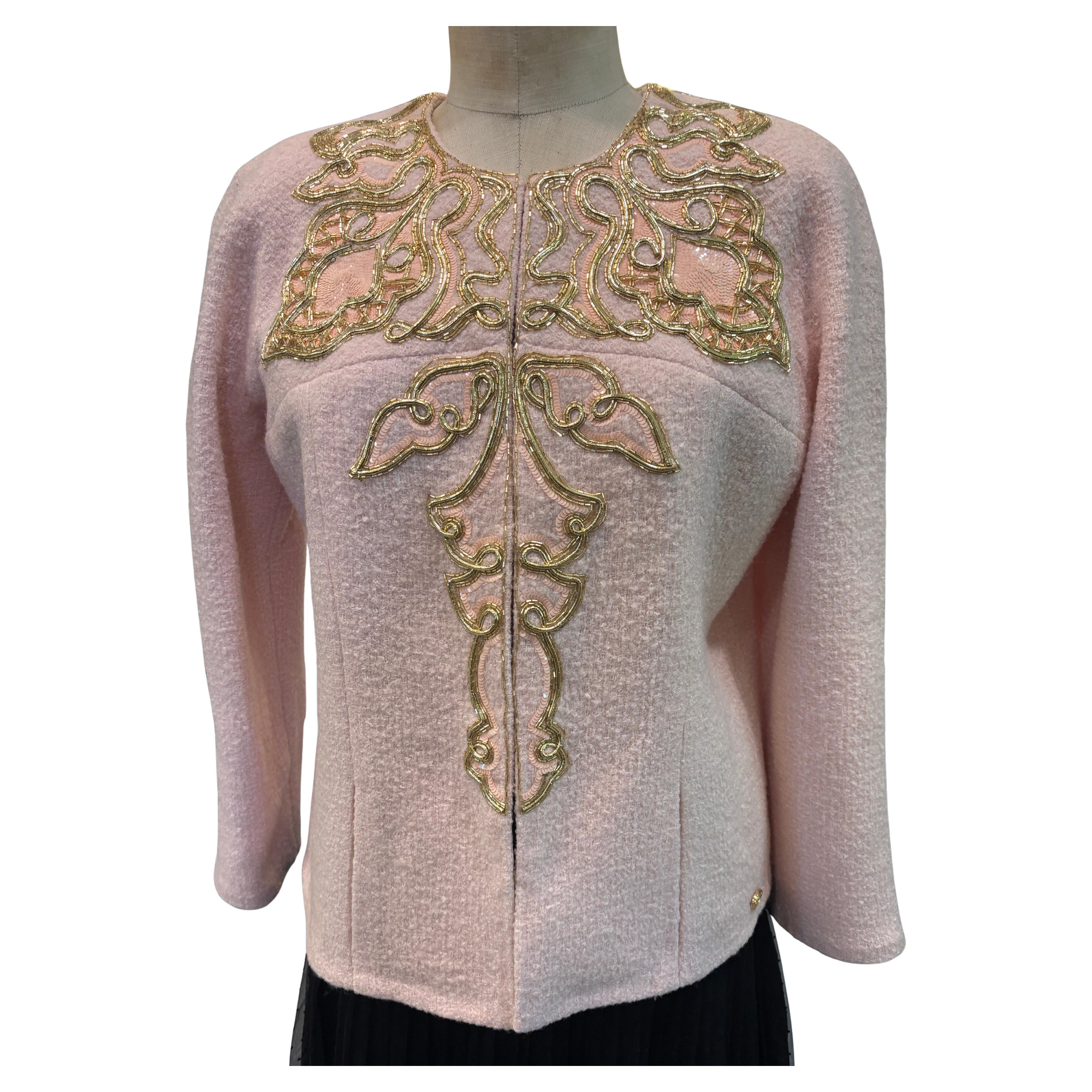 Chanel Blazer rosa chiaro/Taglia 38/Nuovo con etichetta/Autunno 2021