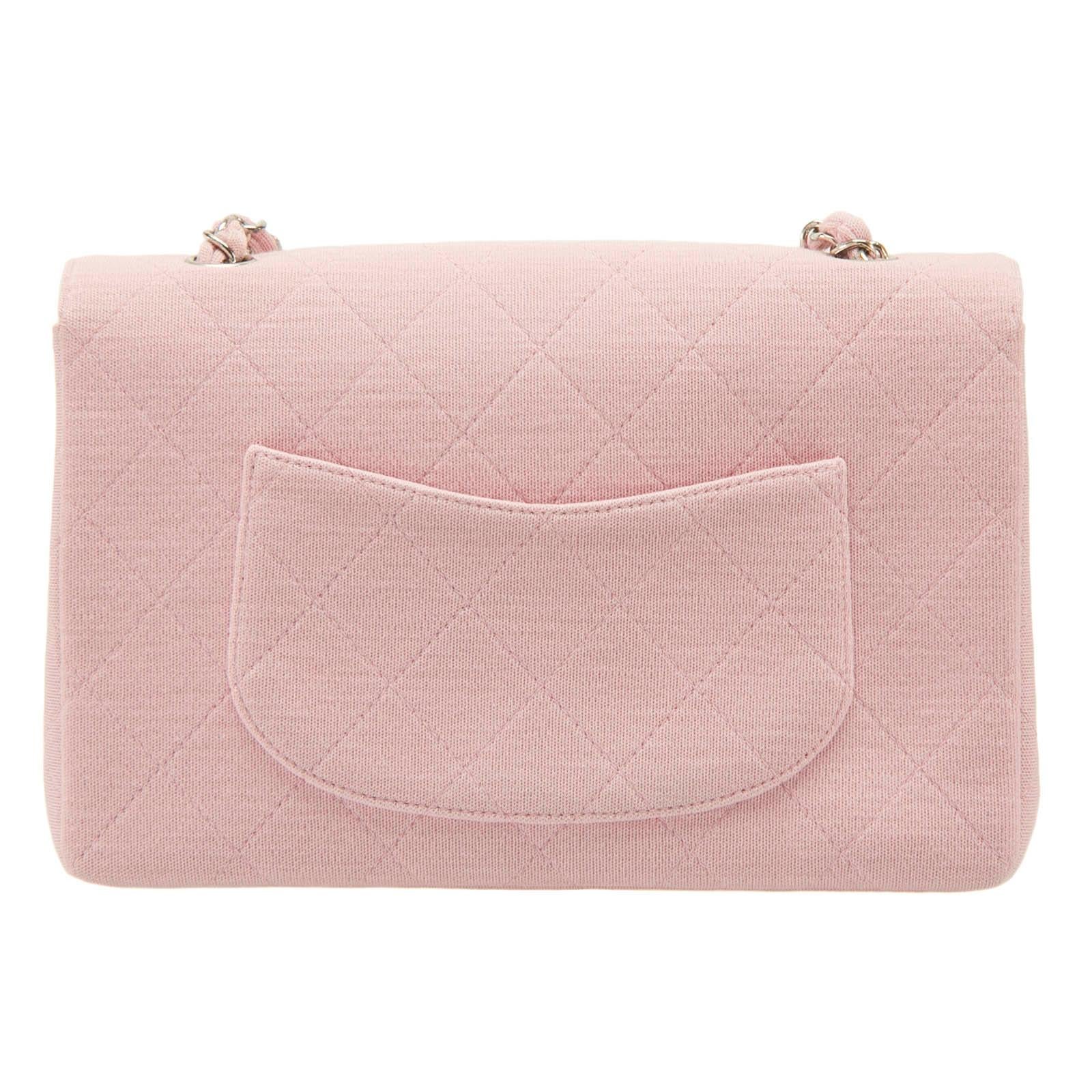 pink jersey bag