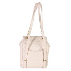 Chanel Light Pink Quilted Lambskin Small Urban Spirit Backpack