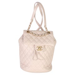 Chanel Light Pink Quilted Lambskin Small Urban Spirit Backpack