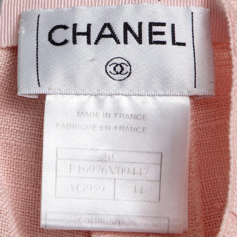 chanel pink pants