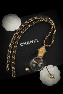 Chanel 'lightbulb' necklace Summer 1994