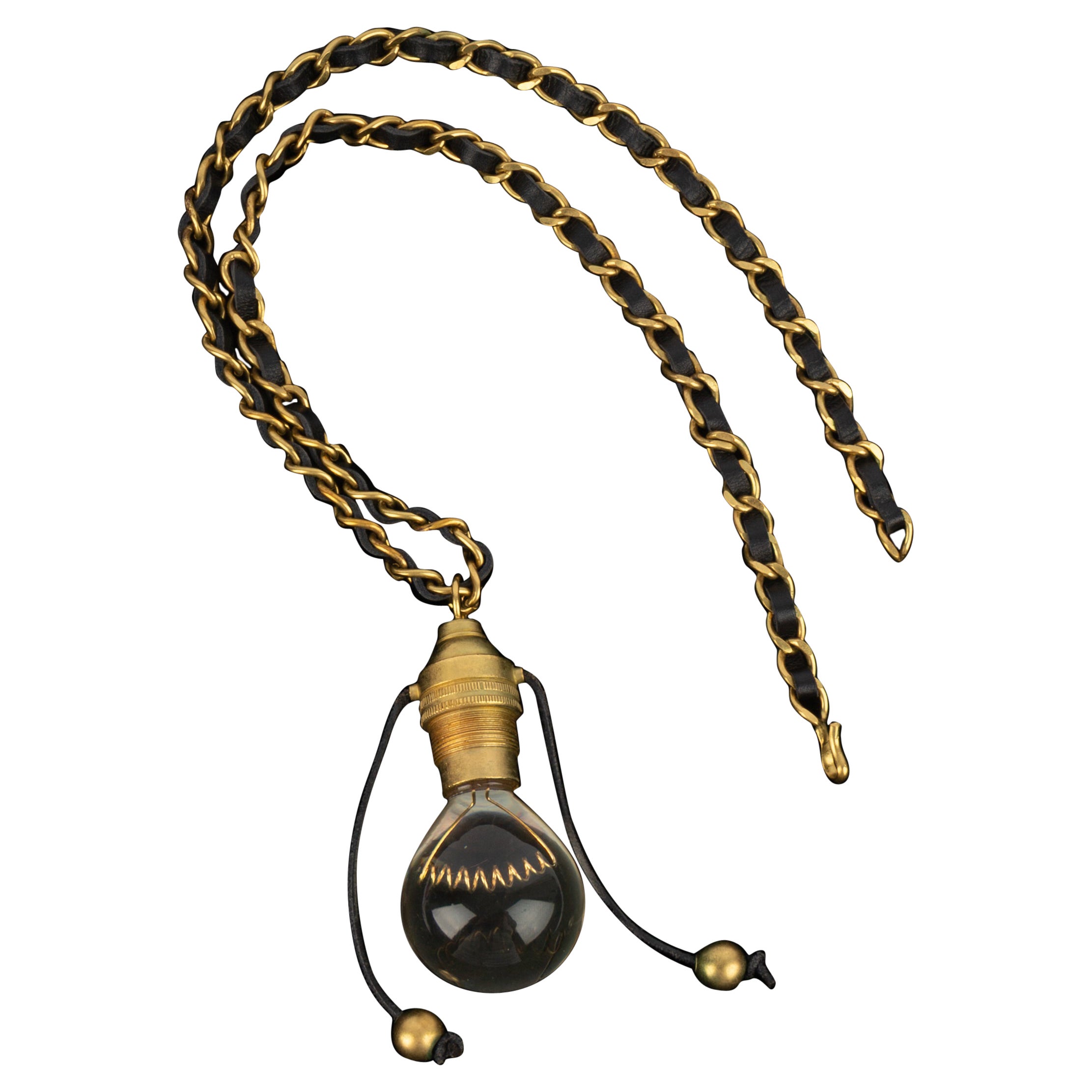 Collana Chanel "lampadina" Estate 1994 in vendita