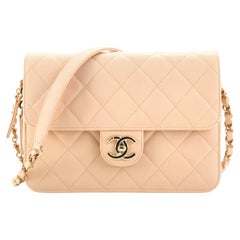 Chanel Like a Wallet Flap Bag Quilted Caviar Small