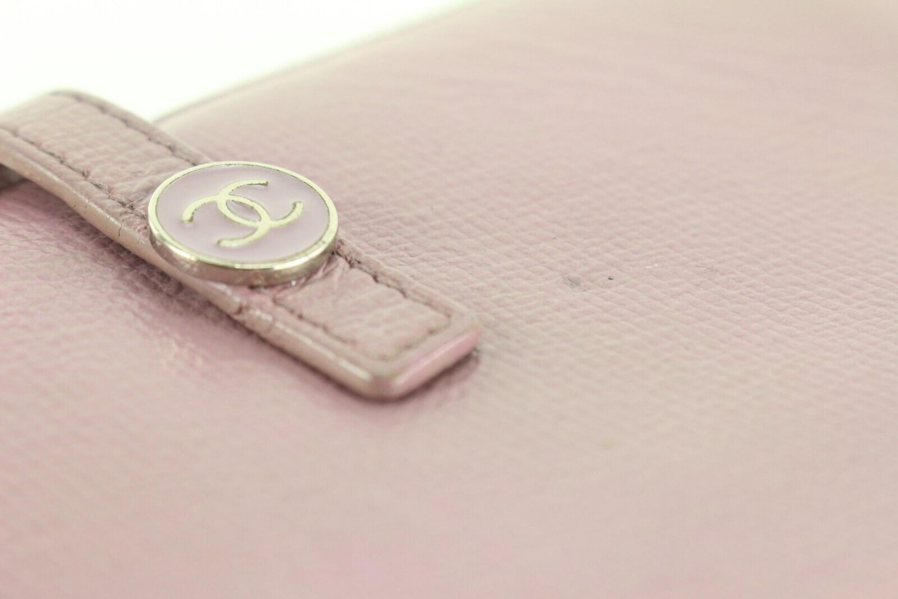 Chanel Lilac Calfskin Wallet 1CC1109 1