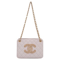 Chanel Lilac Small Chain Accordion Tote Small (2020)