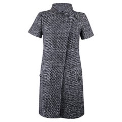 CHANEL Liliy Allen Style Grey Lesage Tweed Jacket 36 FR