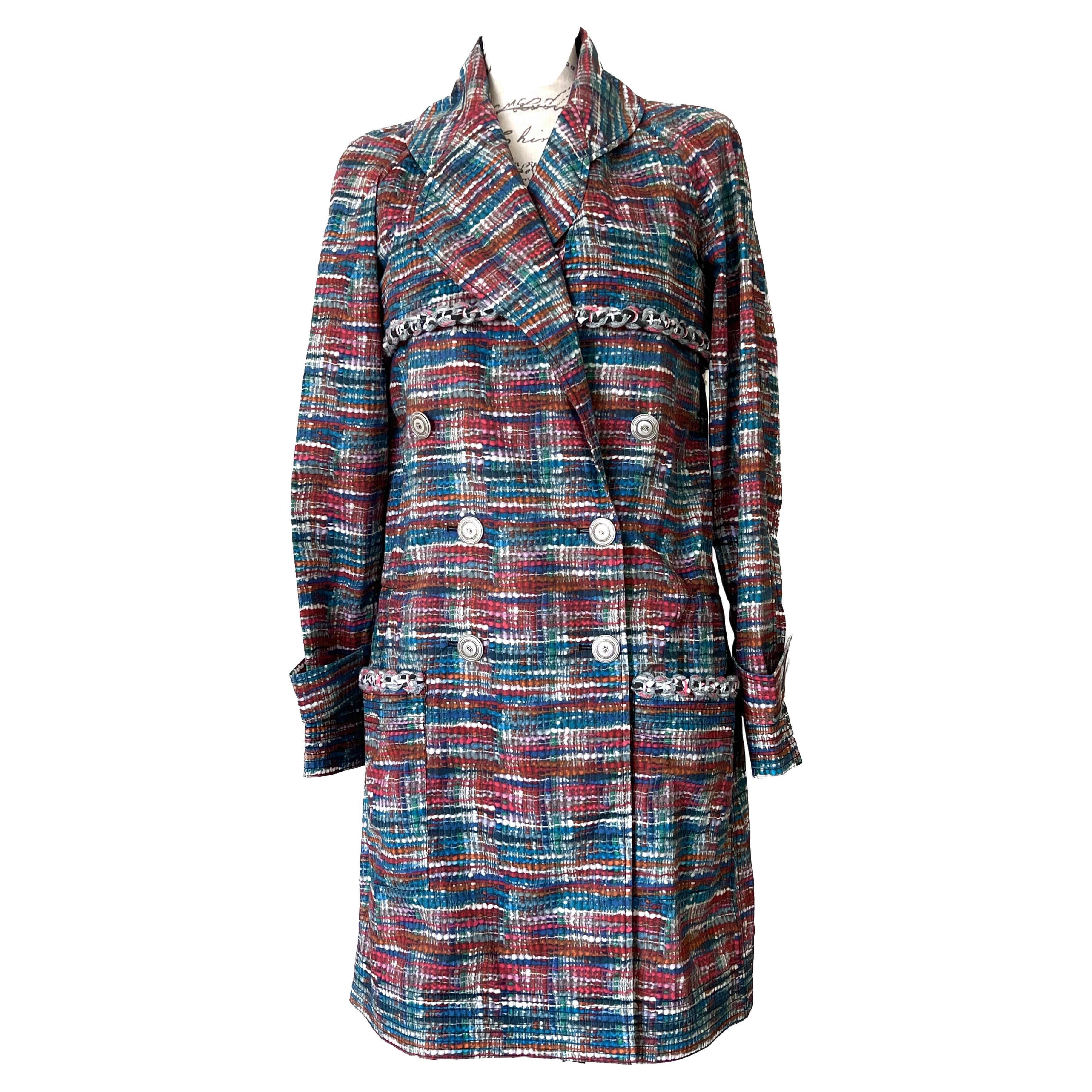 Chanel Lilly Allen Style Trench Coat For Sale