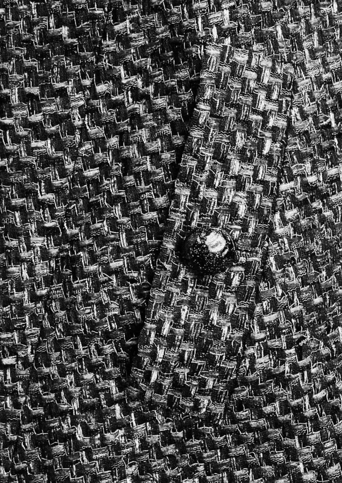Women's or Men's Chanel Lily Allen Style Grey Tweed Jacket For Sale
