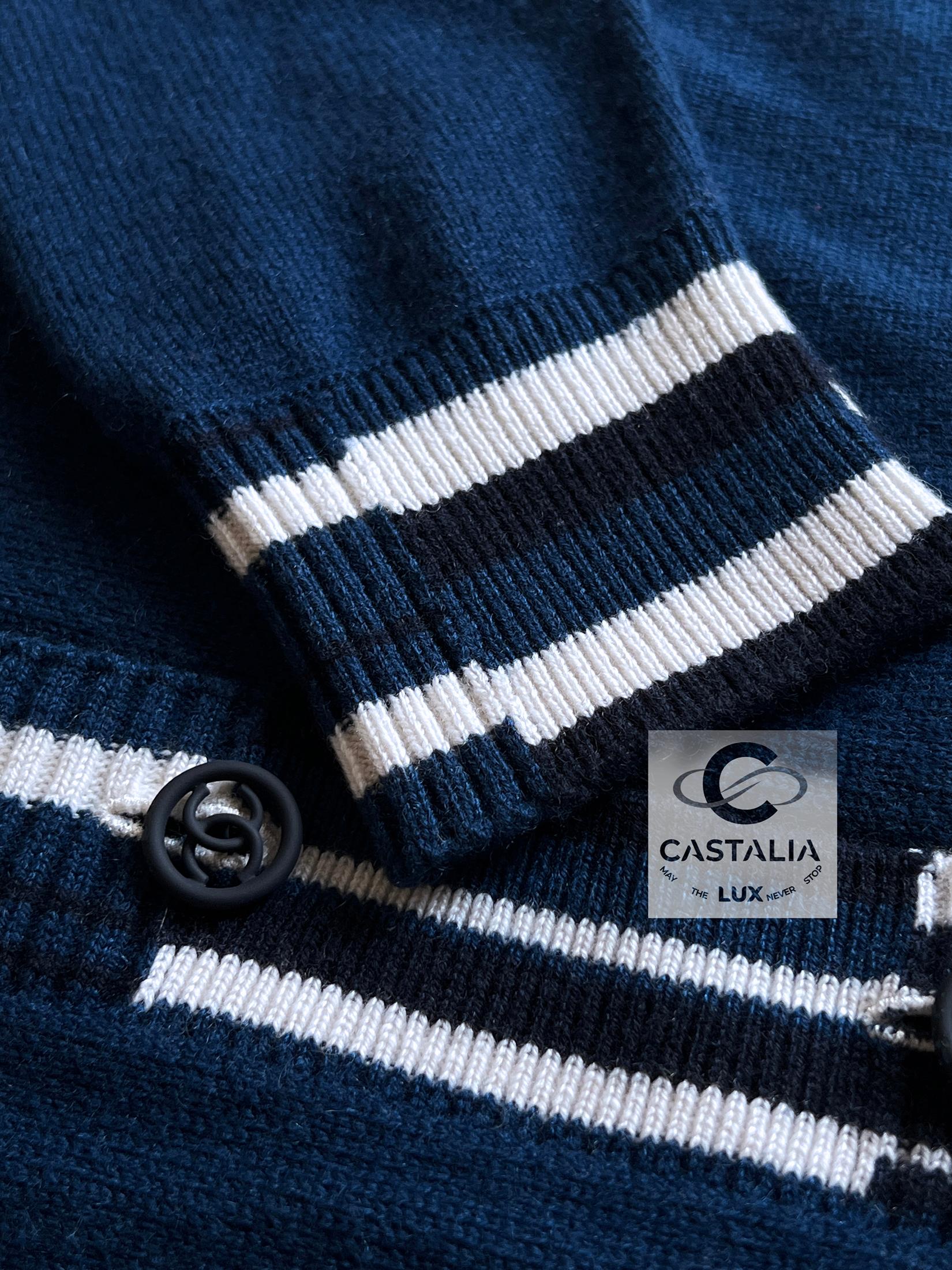 Chanel Lily Rose Depp Style Cashmere Cardigan 8