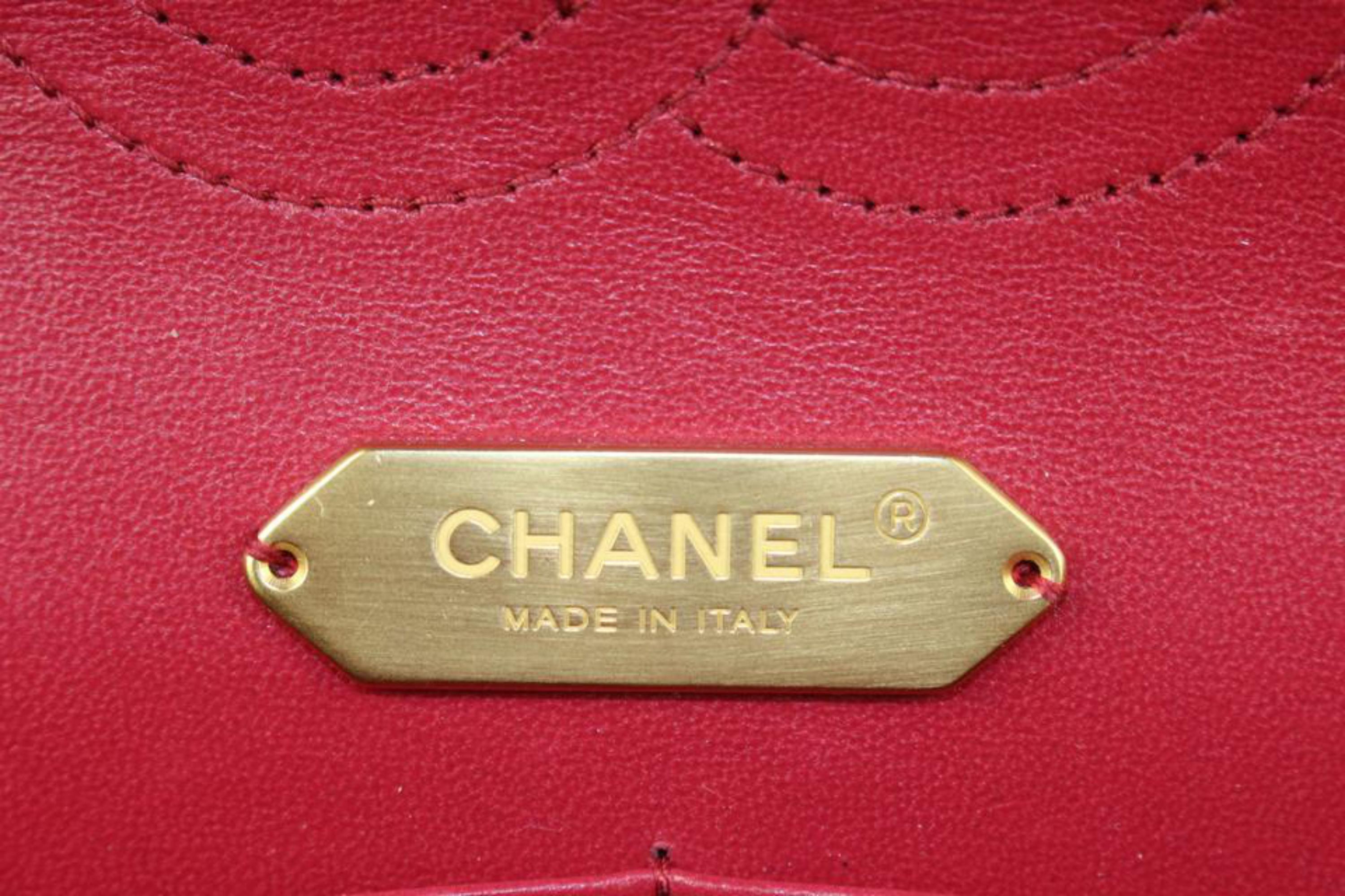 chanel gold cage bag