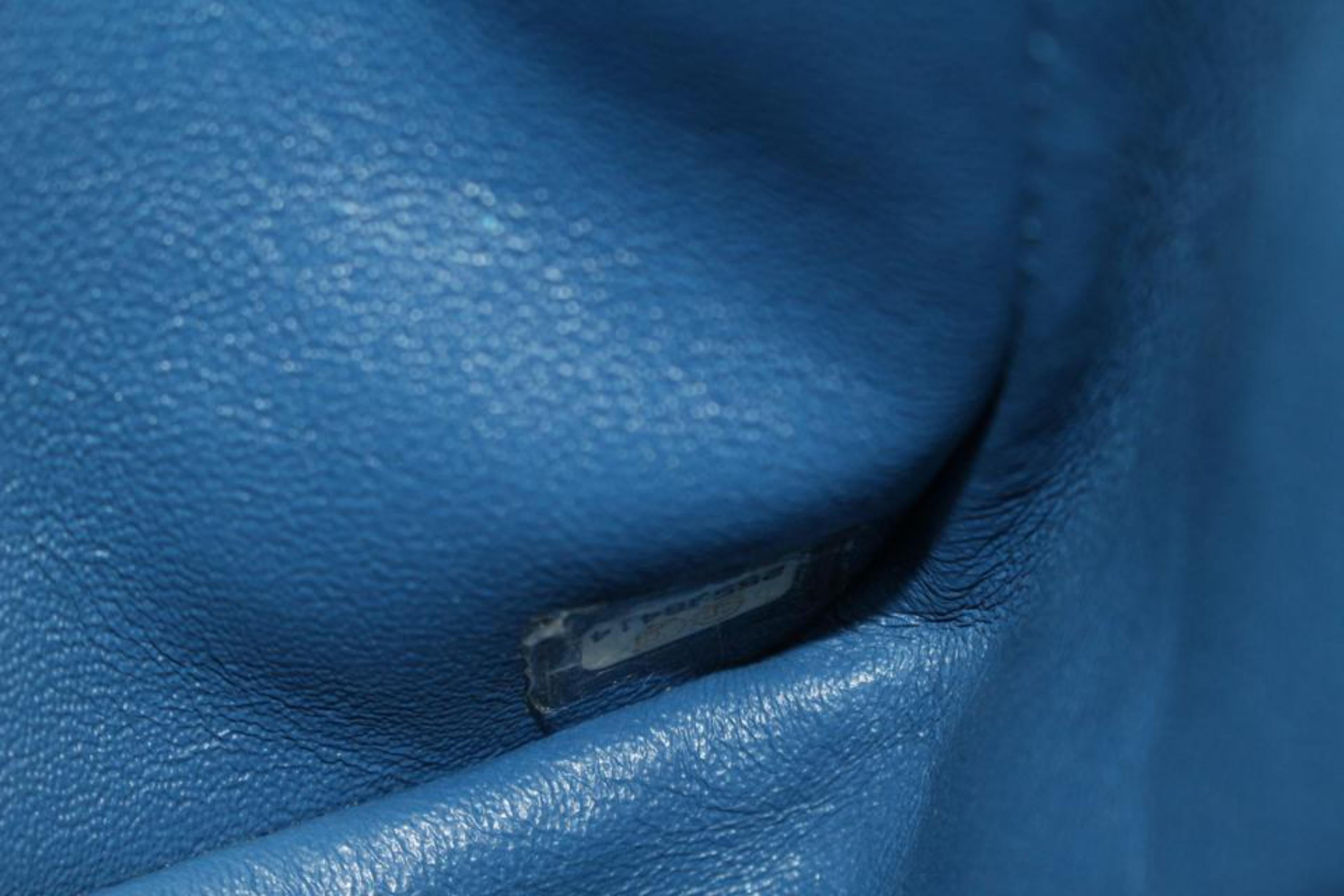 Women's Chanel Limited Blue Denim 2.55 Reissue Classic 226 Flap Bag 50c128s