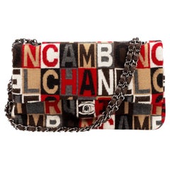 Chanel Limited Edition 2006 Cambon Patchwork Double Flap Bag