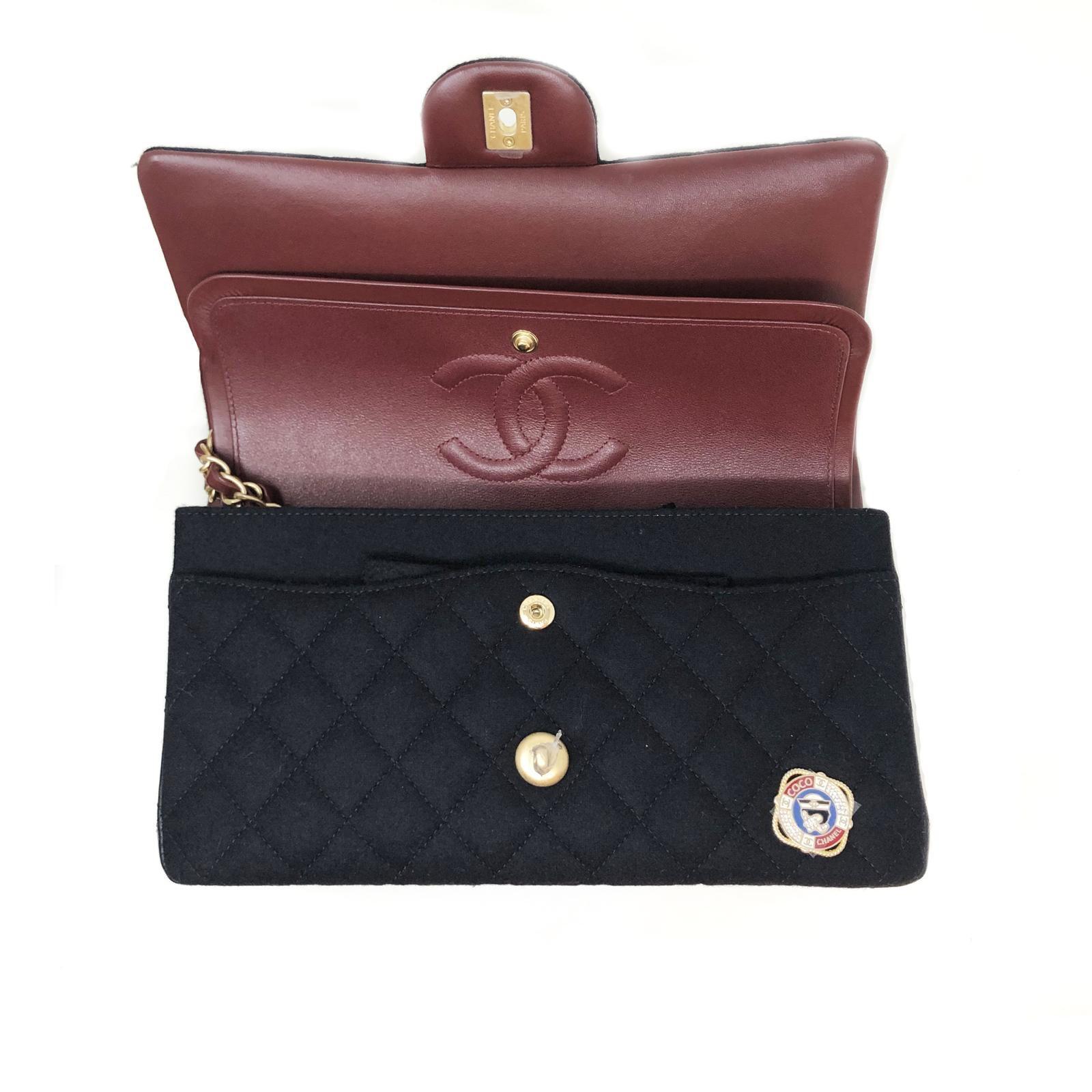 CHANEL Limited Edition 2018 Cruise, black felt 2