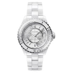 CHANEL Édition limitée Pièces de 2020 J12 Montre à gousset Taille 38 mm NOUVEAU Avec collaterale