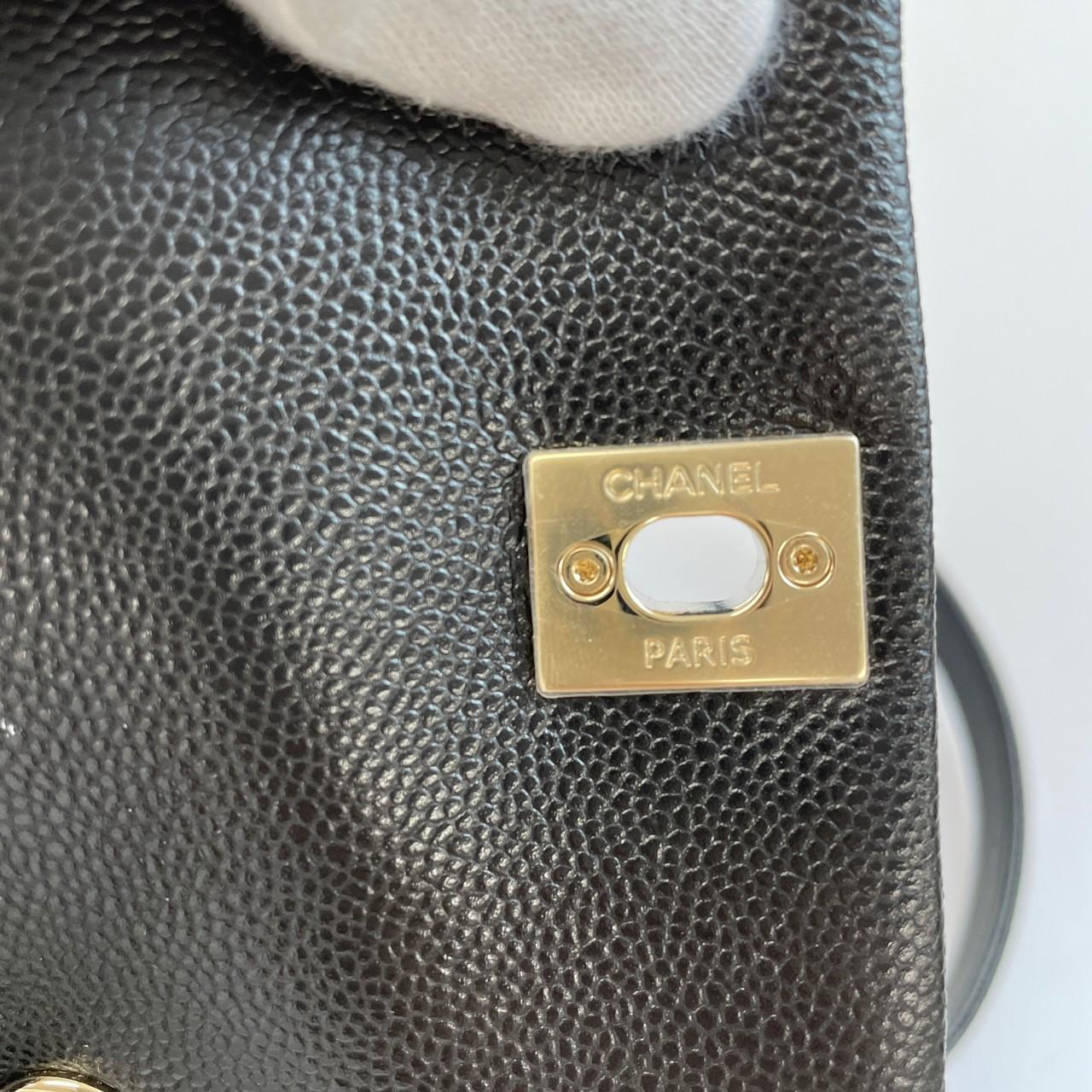 Chanel Limited Edition 2023 Kaviar Kleine Mini Duma Rucksack im Angebot 9
