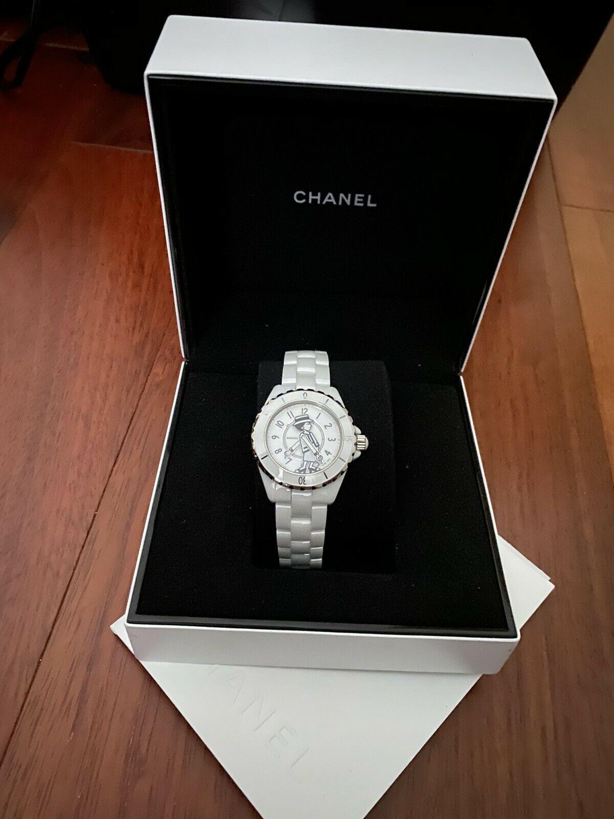 CHANEL By Karl Lagerfeld Limited Edition 555  Mademoiselle J12 Coco Watch  Mint 1