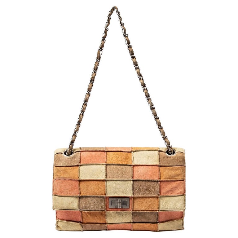 Beige Chanel Flap Bag - 202 For Sale on 1stDibs