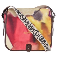Chanel Limited Edition Graffiti Flower Power Nubuck Messenger