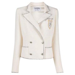 Chanel Limited Edition Ivory Jacket - 2000s Chanel Limited Edition Ivory Jacket - 2000s