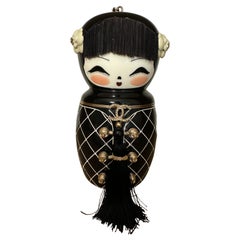 Chanel Limited Edition Paris- Shanghai China Doll Clutch Bag