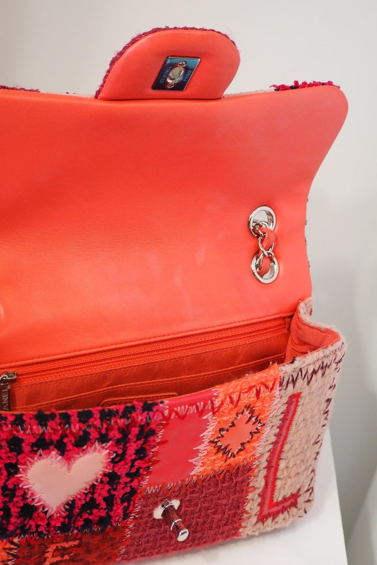 Chanel limited edition patchwork shoulder bag at 1stDibs