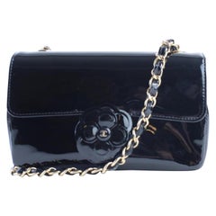 Chanel (Limited Edition) Rectangular Flap 4cr0413 Black Cross Body Bag
