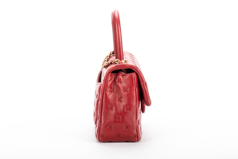 Chanel Coco Handle in Red