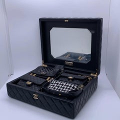 Chanel Limited Edition Success Story Set of 4 Micro Mini Bags with Quilted Trunk
