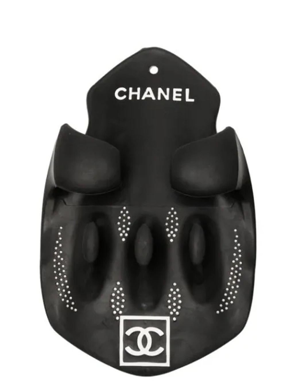 Black Chanel Limited Edition Swimming Peddlers For Sale