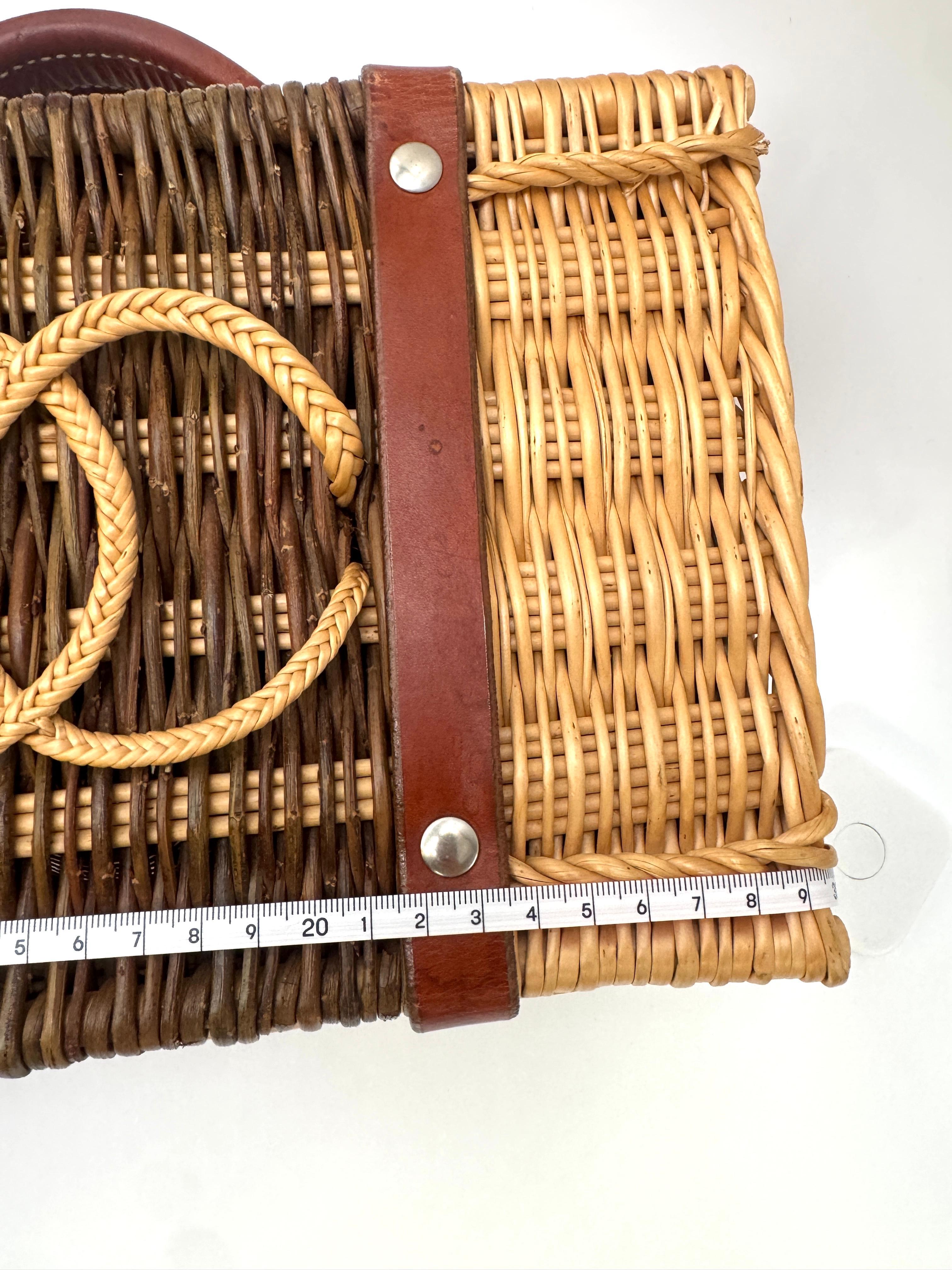 Chanel Limited Edition Wicker Petanque Bocce Ball Set For Sale 9