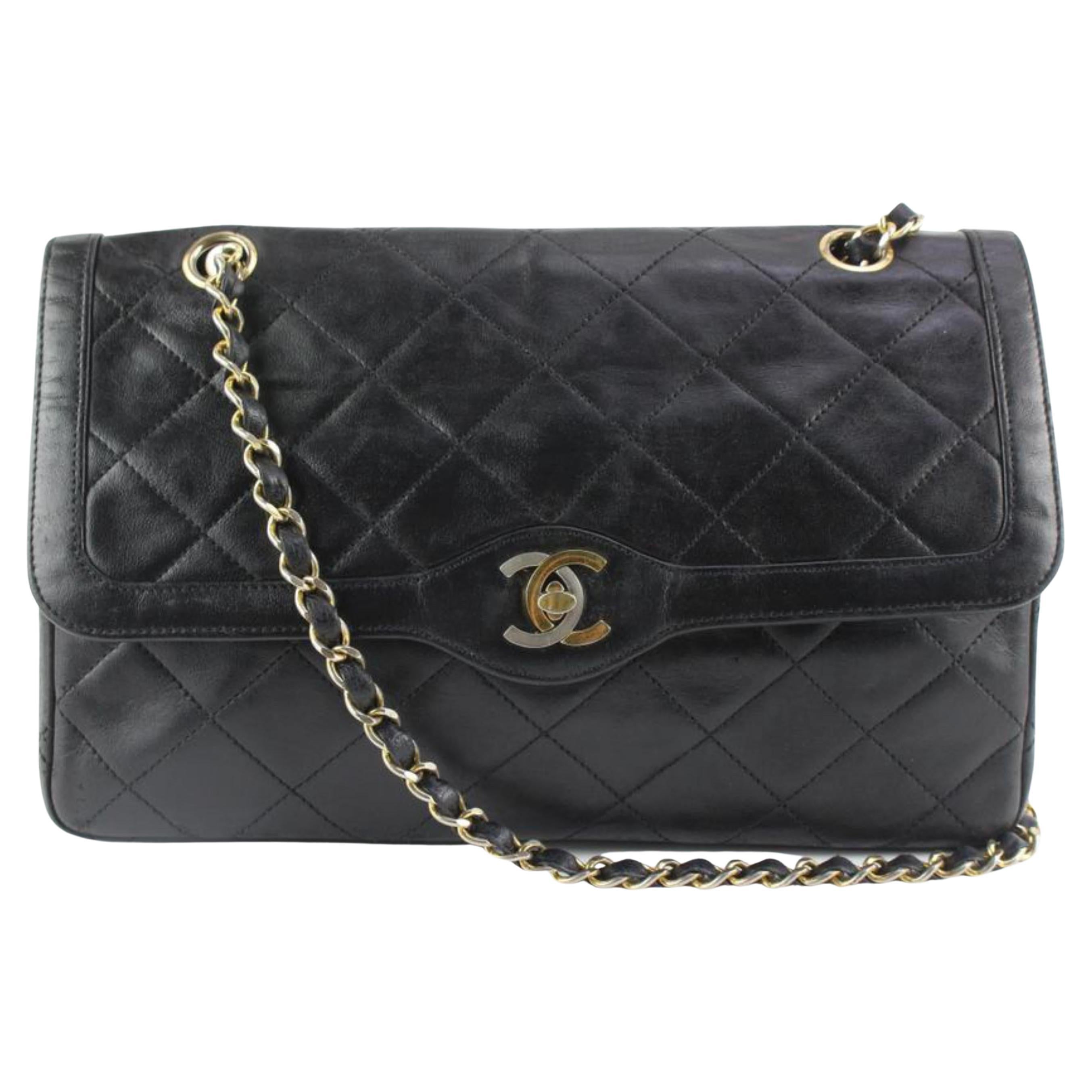 Chanel Limited Two-Tone Paris Edition Medium Large Classic Flap 1222c41