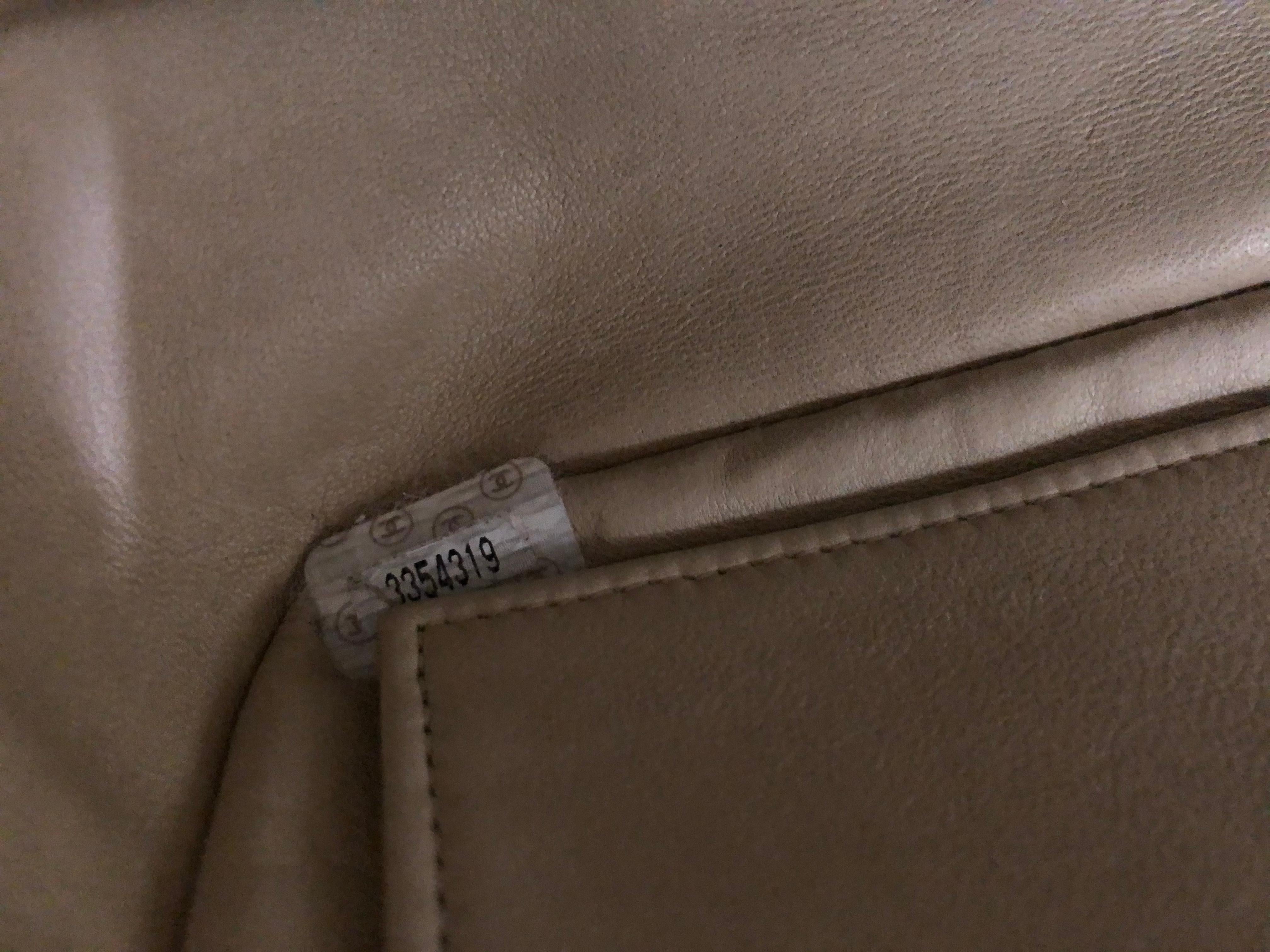 Chanel Linen Cotton Tote Bag 4