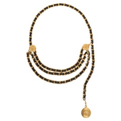 Chanel lion belt by Karl Lagerfeld circa 1980
