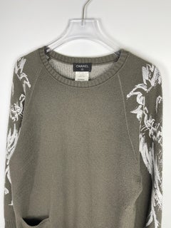 Chanel Lion-Brushed Cashmere Sweater