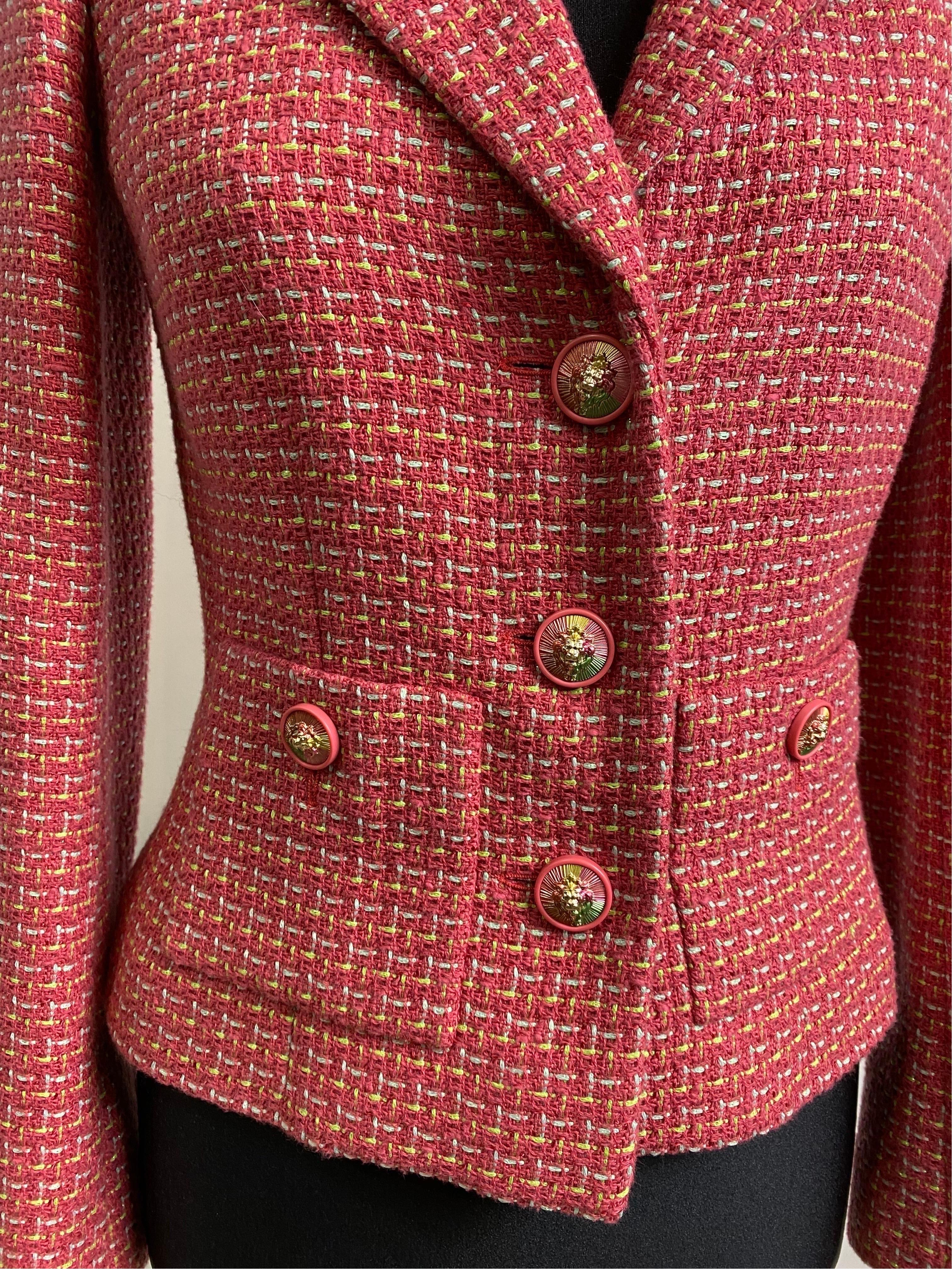 Women's or Men's Chanel lion buttons Jacket 
