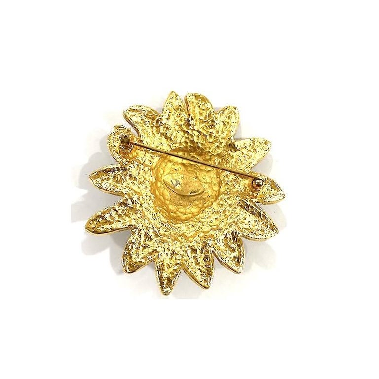 CHANEL Lion Head Brooch For Sale at 1stDibs