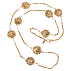 Chanel Lion Necklace, 1980s