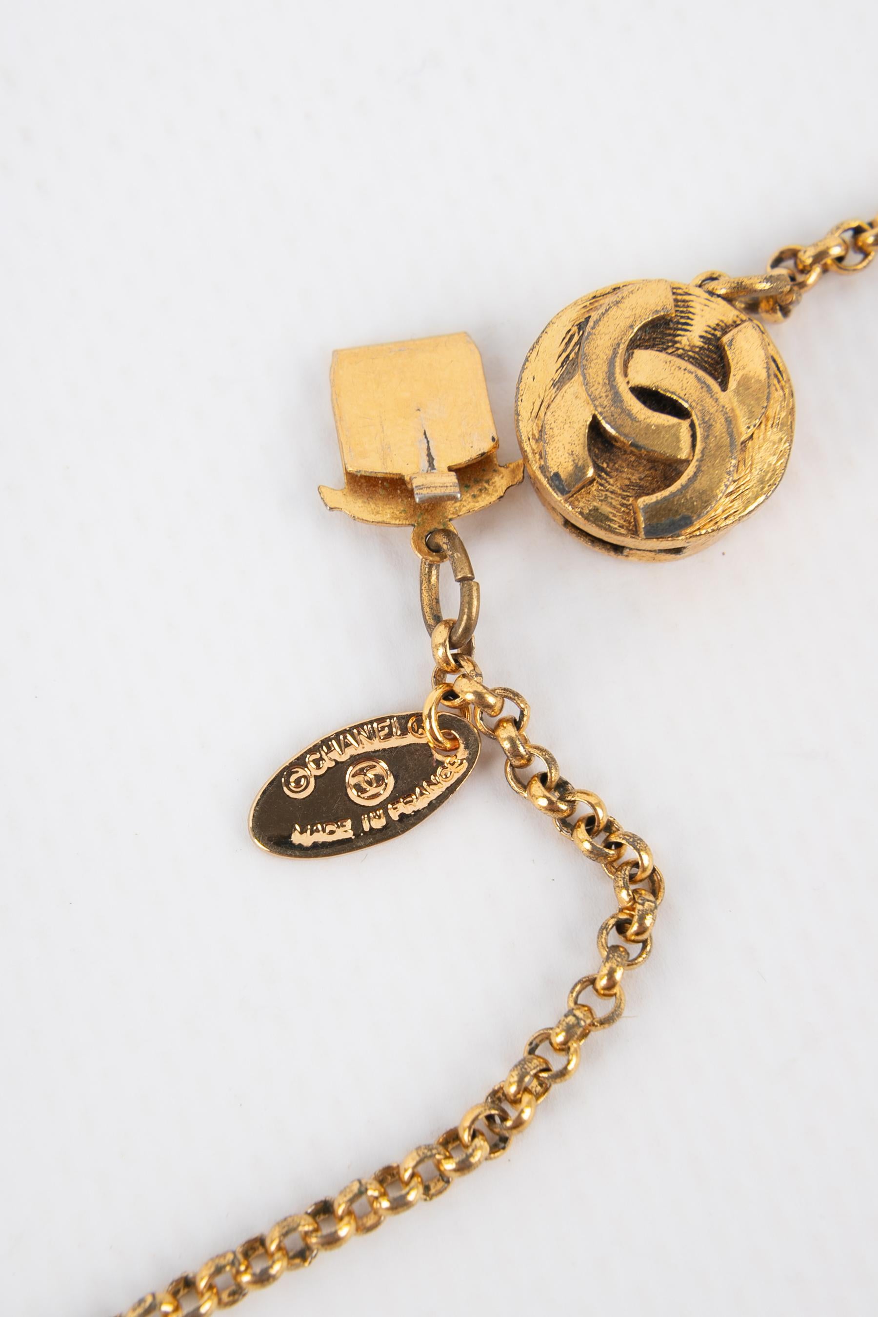 Chanel lion necklace For Sale 1