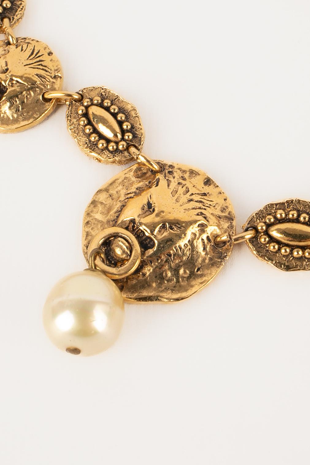 Chanel lion necklace 4