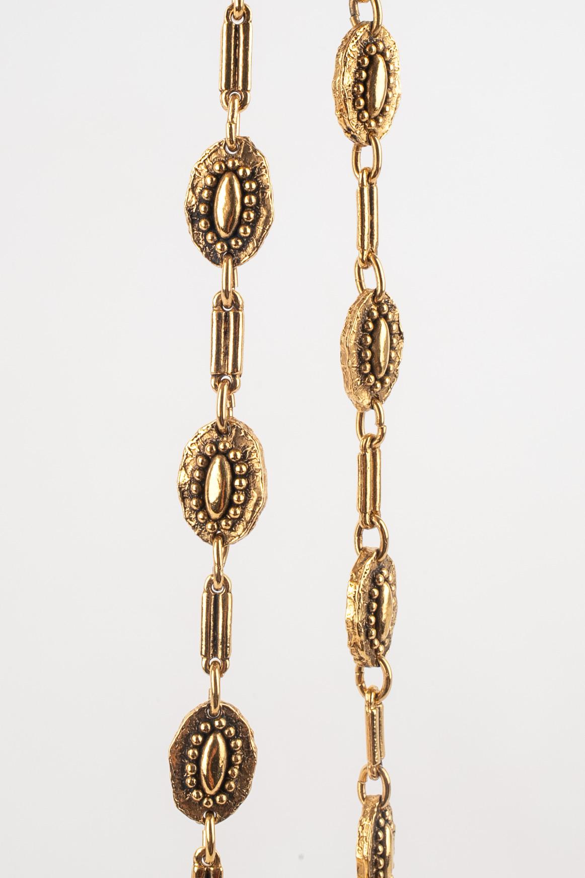 Chanel lion necklace 5