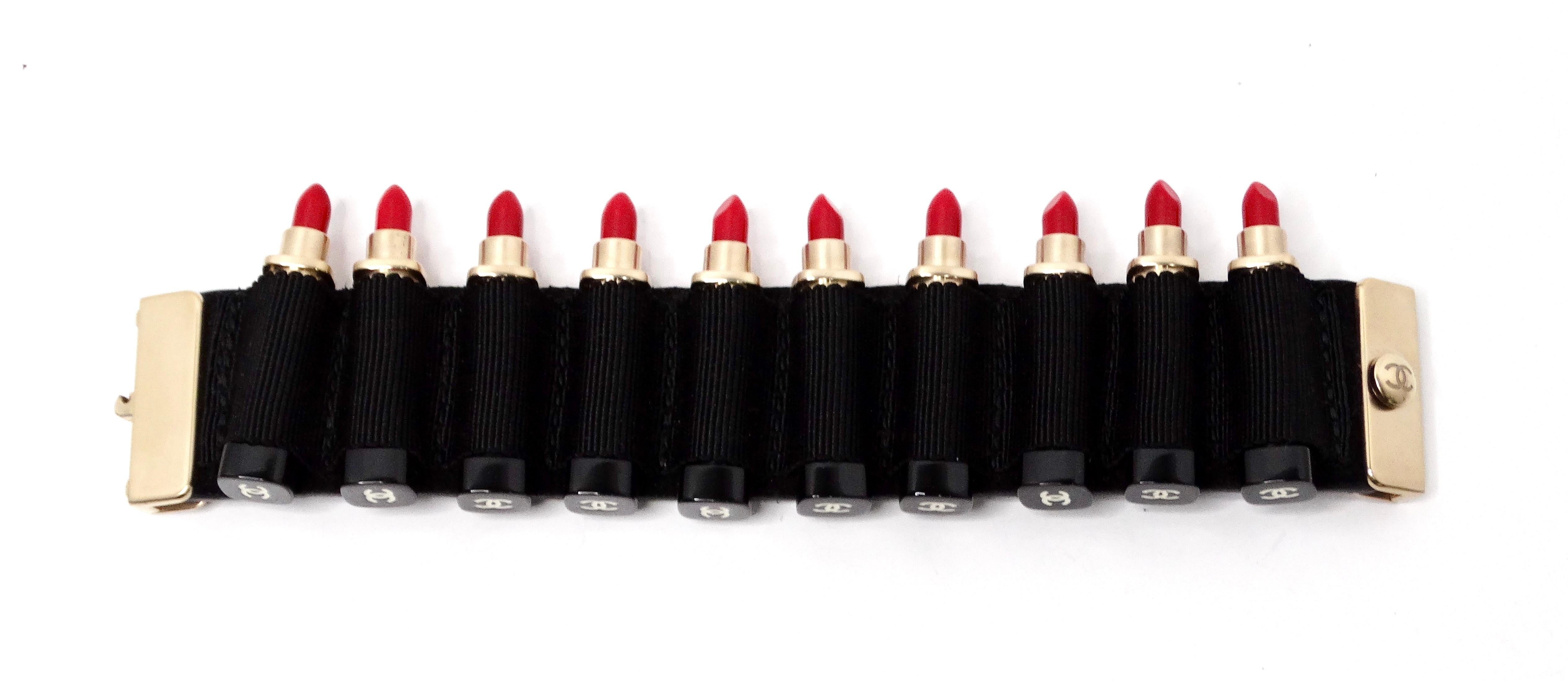 Chanel Lipstick Ammunition Cuff Bracelet 2014 For Sale 1