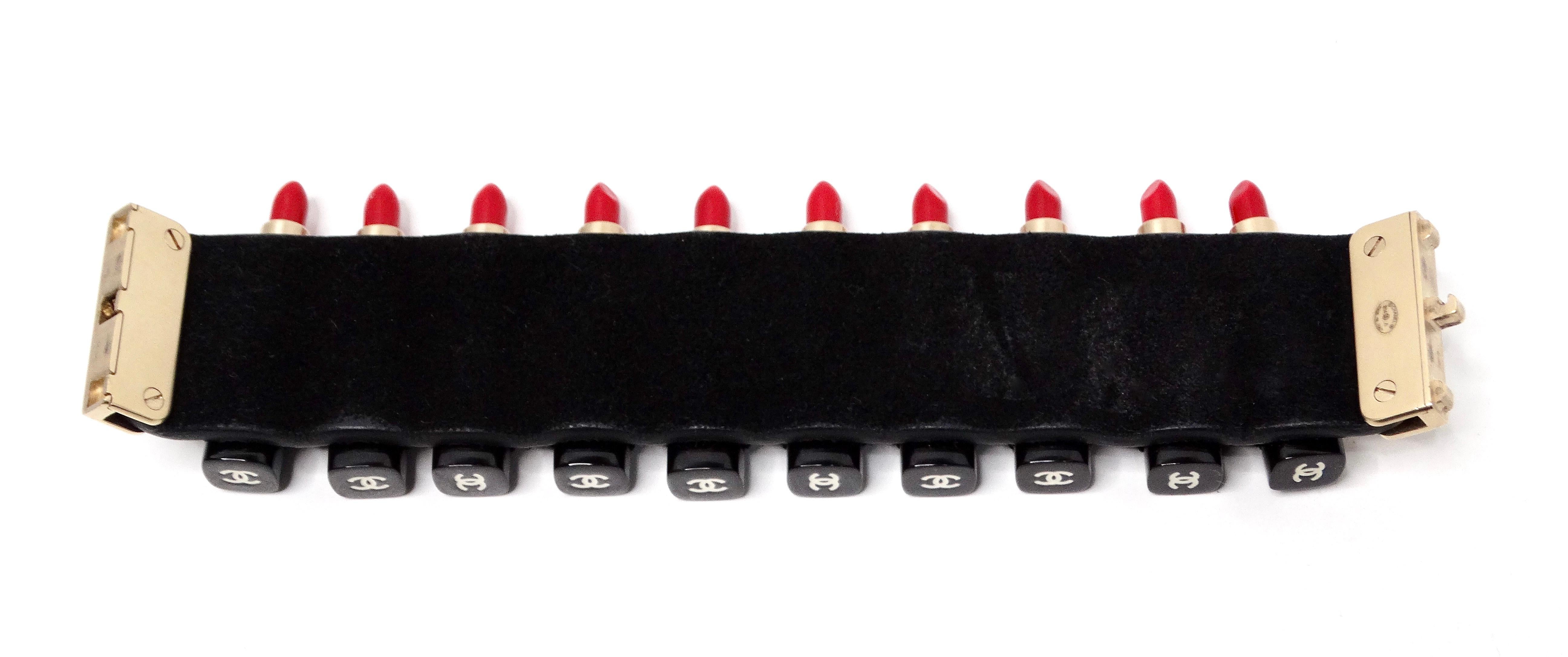 Chanel Lipstick Ammunition Cuff Bracelet 2014 For Sale 5
