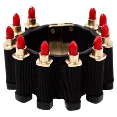 Chanel Lipstick Ammunition Cuff Bracelet 2014
