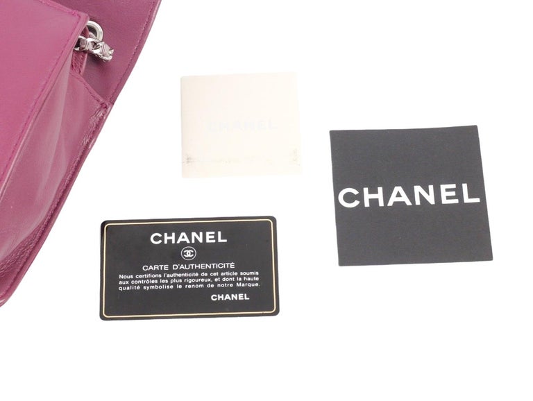 Chanel Lipstick Flap Bag For Sale at 1stDibs