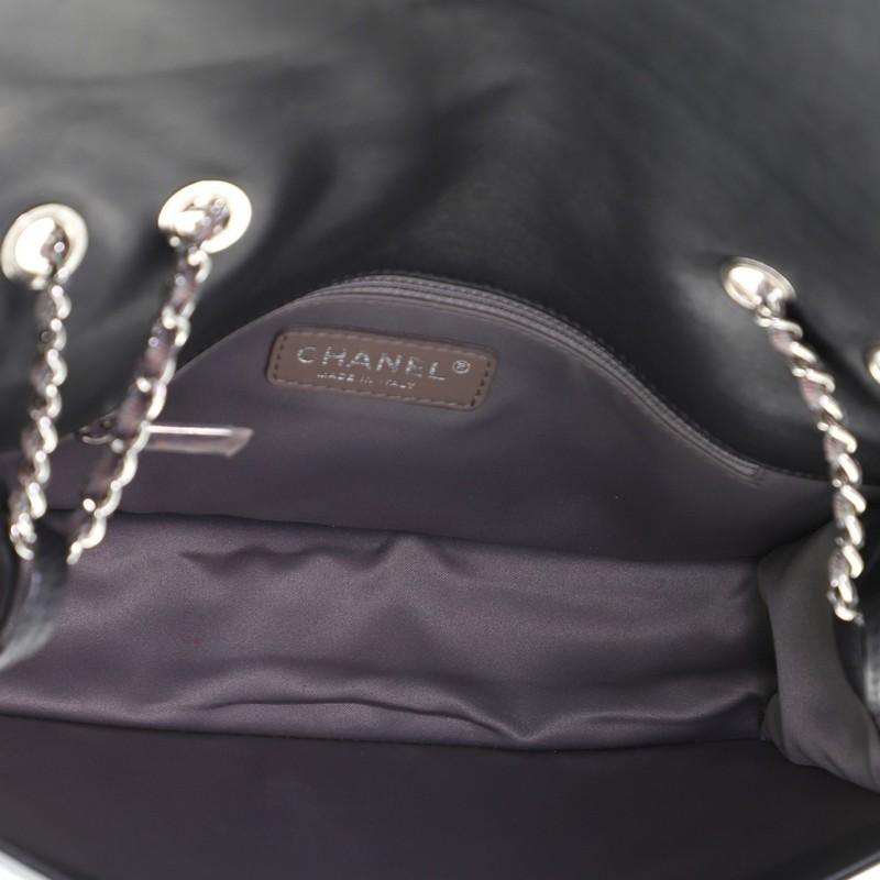 Chanel Lipstick Flap Bag Patent Vinyl Small In Good Condition In NY, NY