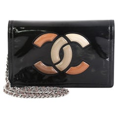 Chanel Lipstick Wallet on Chain Patent