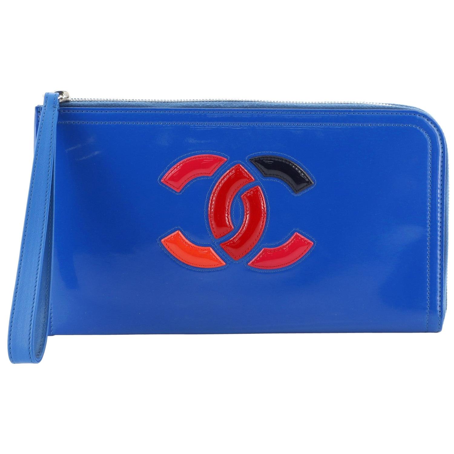 Chanel Lipstick Wristlet Clutch Patent 