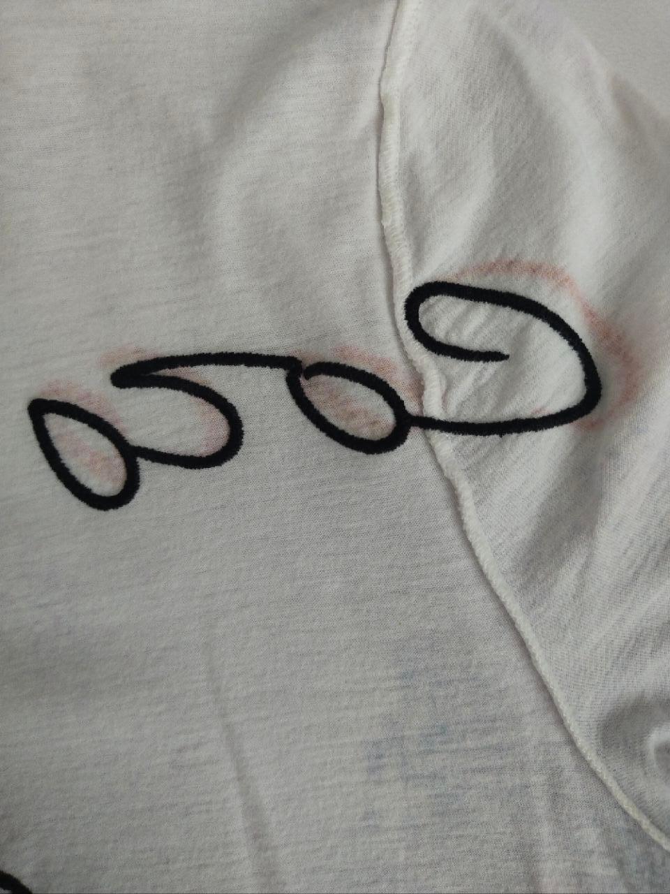 Chanel Logo Coco Chanel Smoking Printed T-Shirt Pre-Owned  For Sale 4