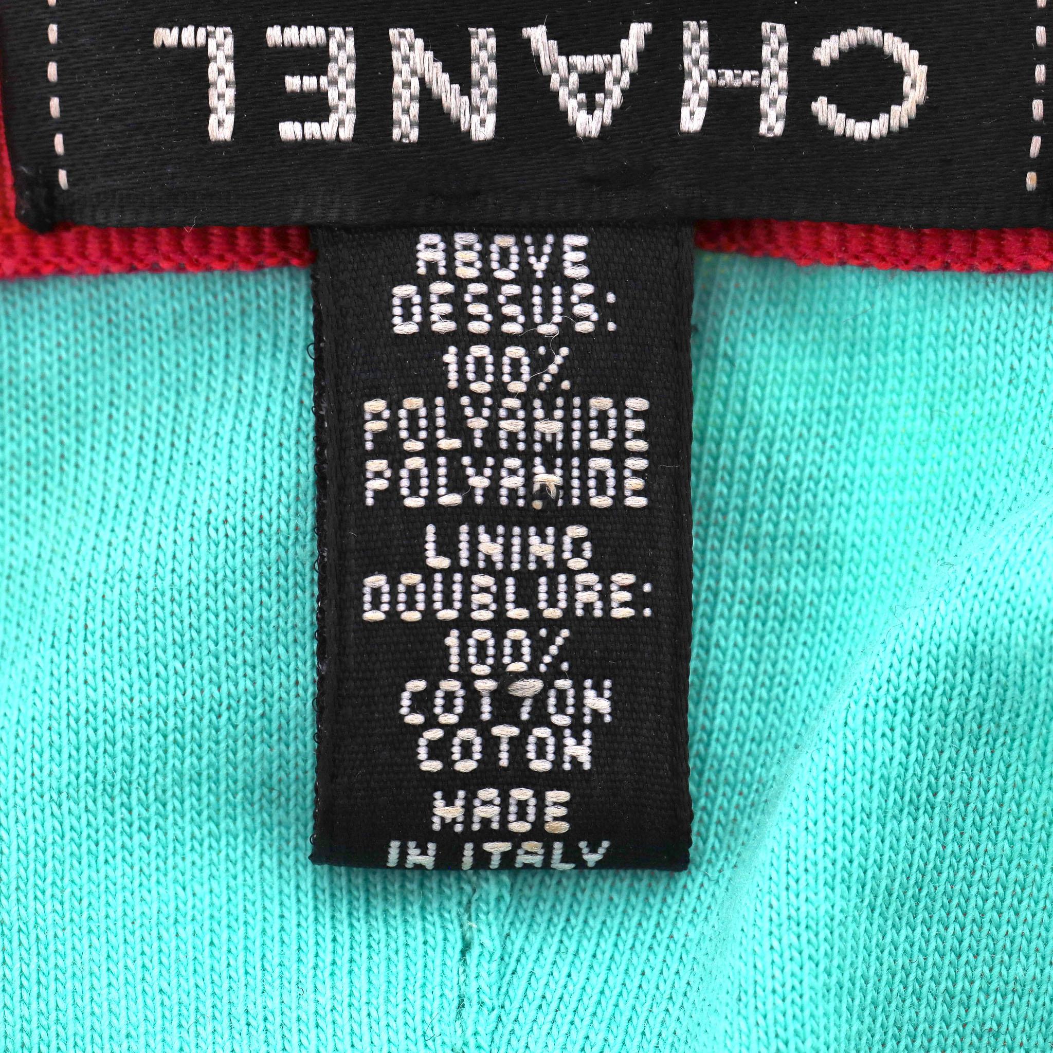 Chanel Logo Nylon Cap en vente 3